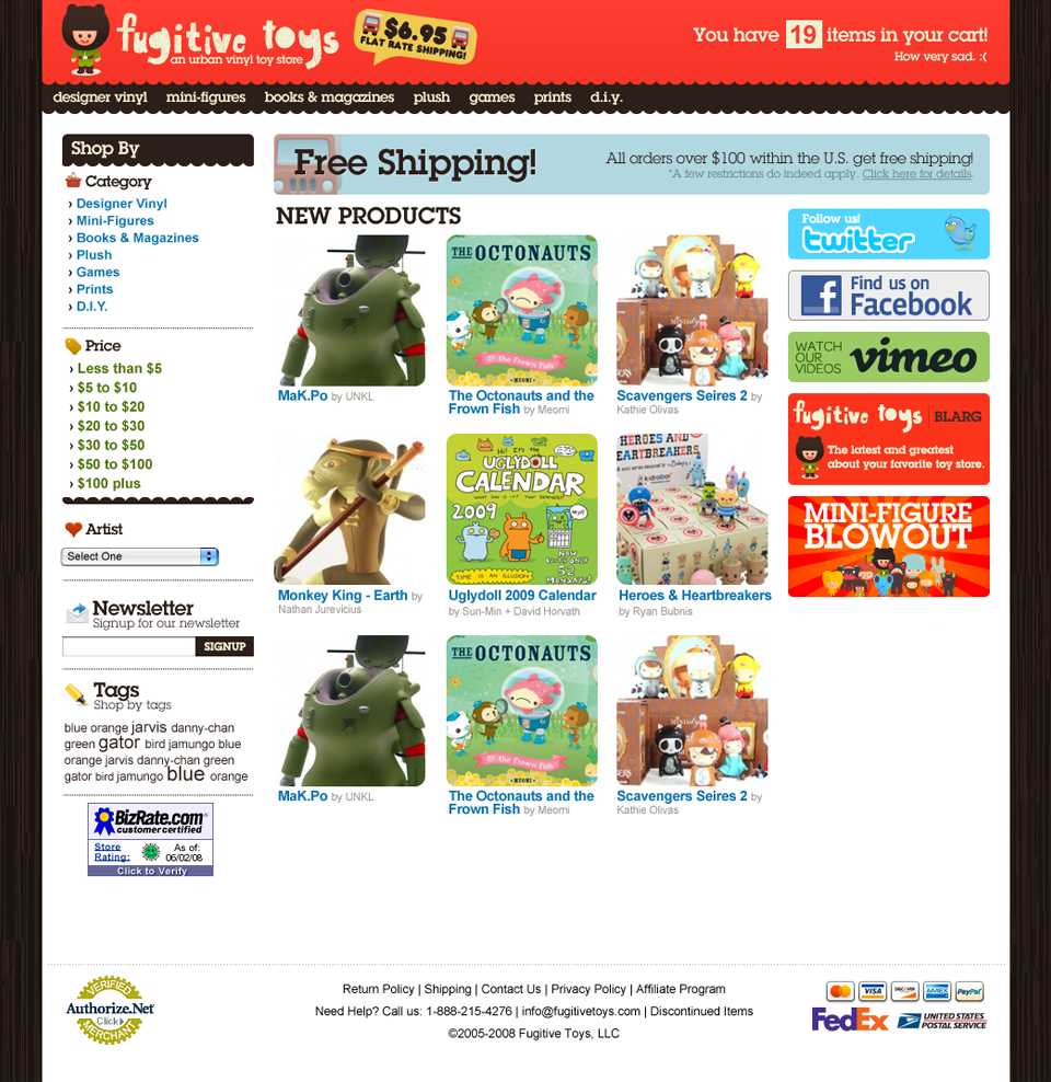 Fugitive Toys